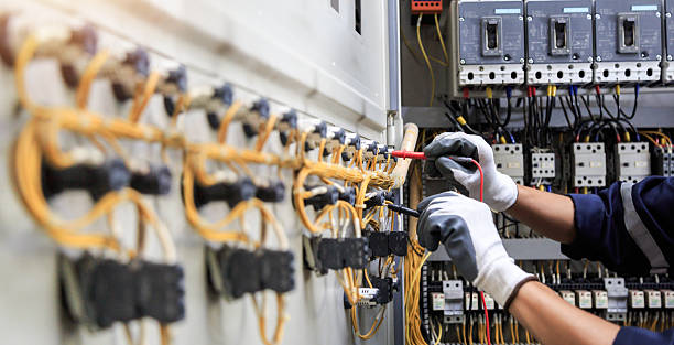 Professional Electrician technician working in Somerville, MA